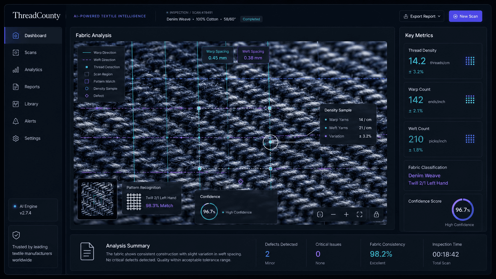AI analysis preview